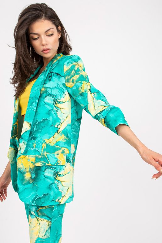 Naiste türkiissinine lihtne prinditud... Naiste türkiissinine lihtne prinditud...