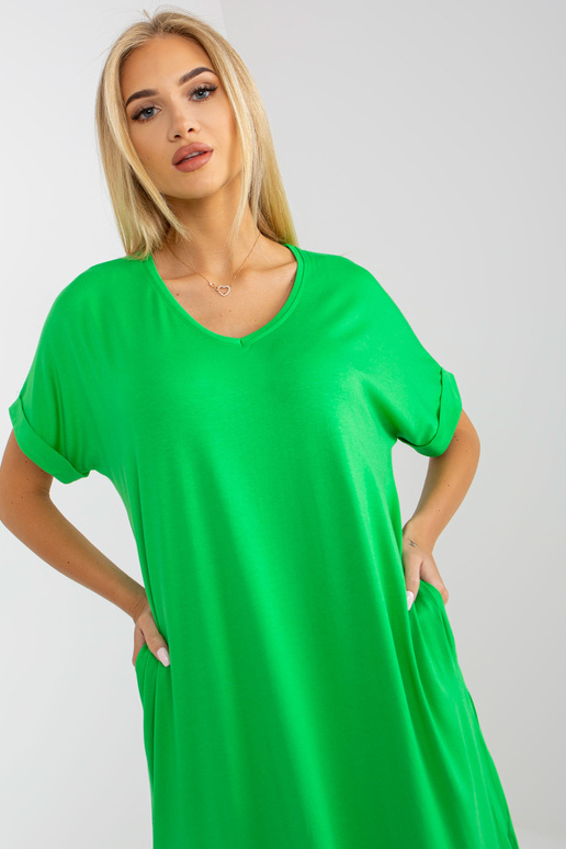 Roheline ülisuur taskutega kleit OCH... Roheline ülisuur taskutega kleit OCH...