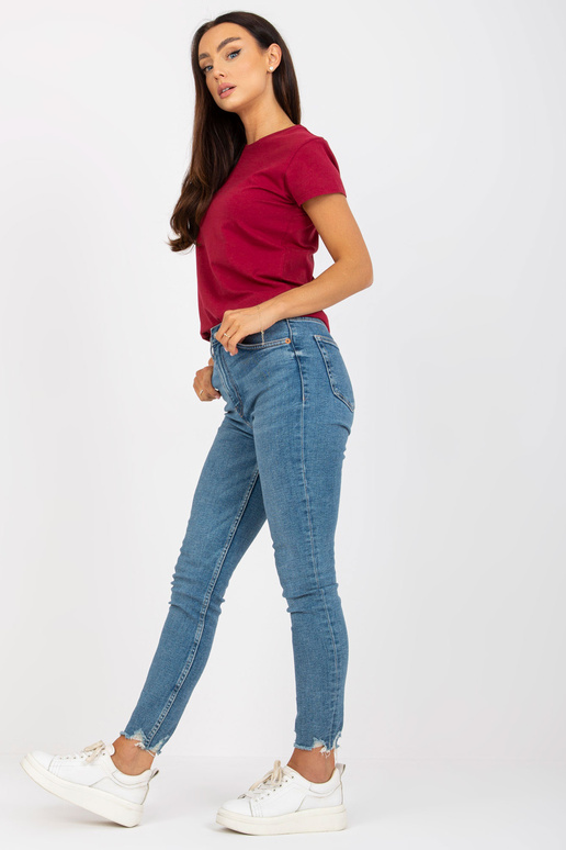 Burgundia põhi lühikeste varrukatega...