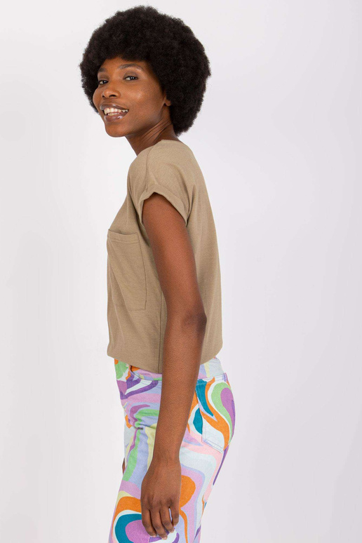 Tumebeež naiste põhiline Ventura t-särk