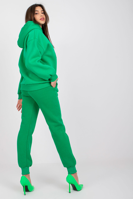 Roheline plaastri ja kapuutsiga...