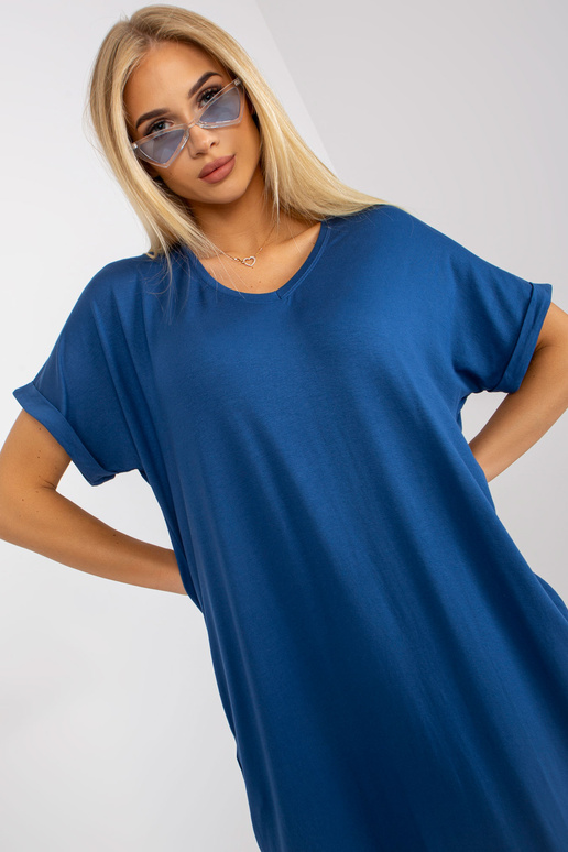 Tumesinine ülisuur puuvillane kleit... Tumesinine ülisuur puuvillane kleit...