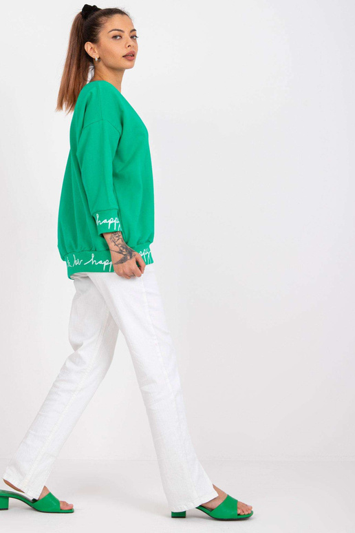 Roheline dressipluus kirjaga Charliza