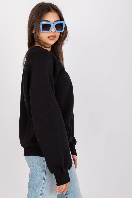 Must naiste dressipluus Tracy kirjaga