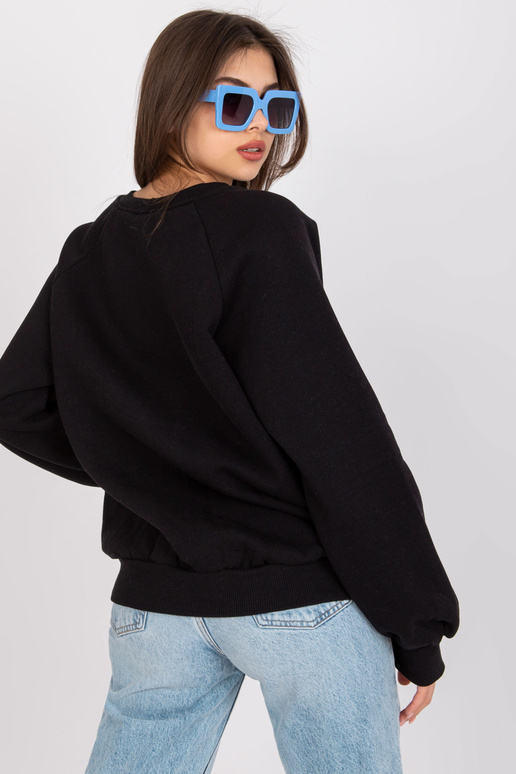 Must naiste dressipluus Tracy kirjaga