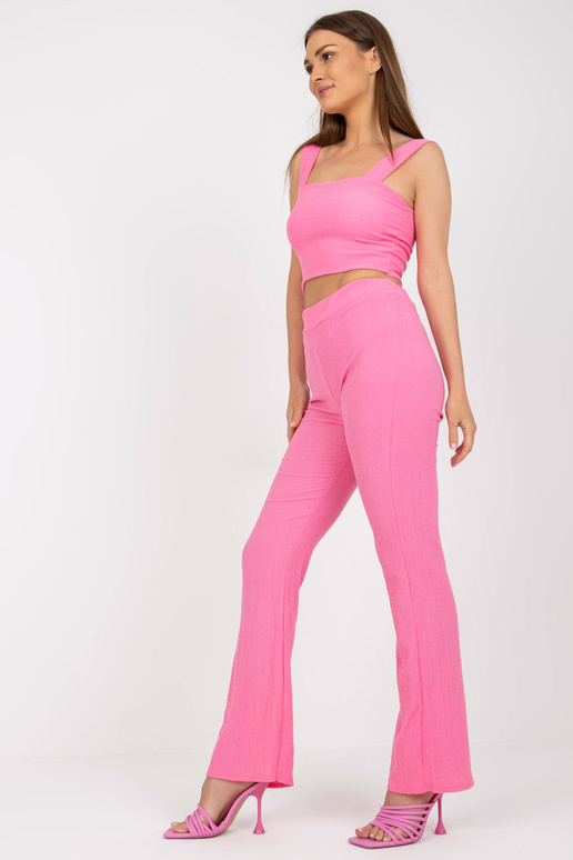 Roosa vabaaja triibuline komplekt...