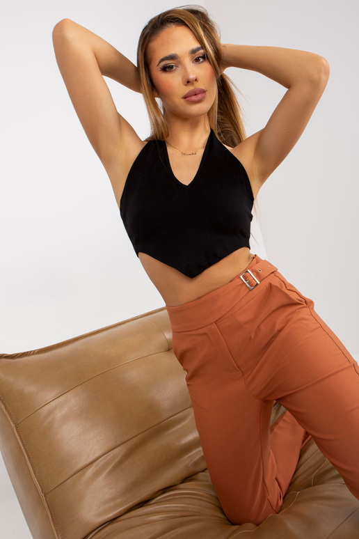 Vasest naiste kõrge vöökohaga kangast...