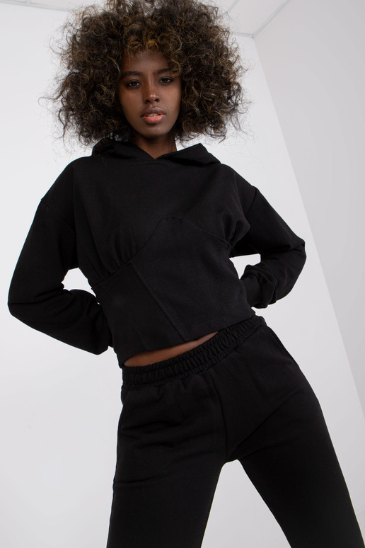 Must Neele taskutega dressikomplekt