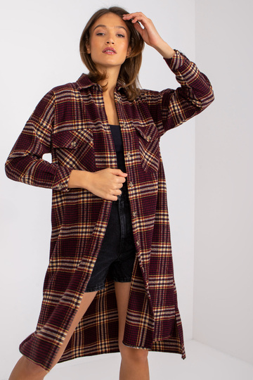 Burgundia kollane oversized... 2