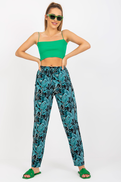 Mustast kangast püksid SUBLEVEL...