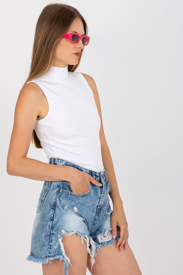 Valge põhiline soonik topp... 2