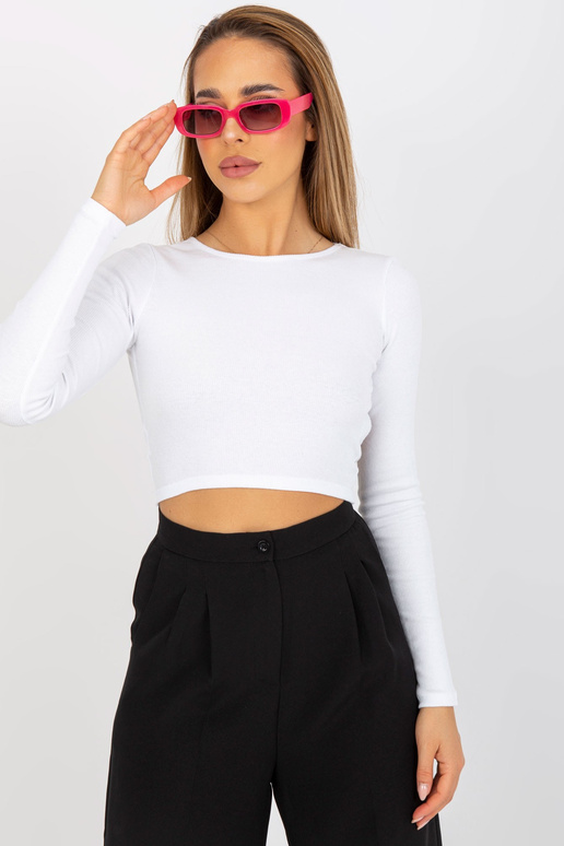 Valge soonikuga põhipluus köitmisega...