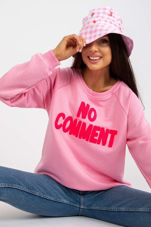 Roosa ilma kapuutsita dressipluus...