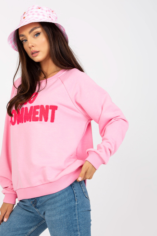 Roosa ilma kapuutsita dressipluus...