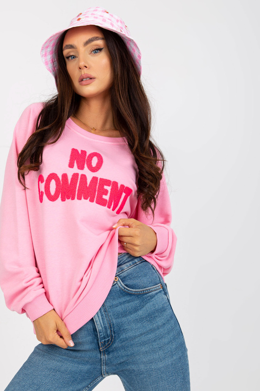 Roosa ilma kapuutsita dressipluus...