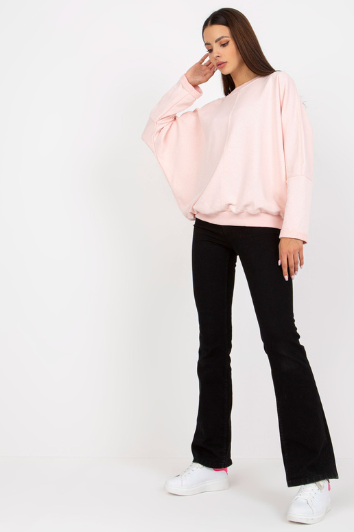 Heleroosa naiste põhiline dressipluus...