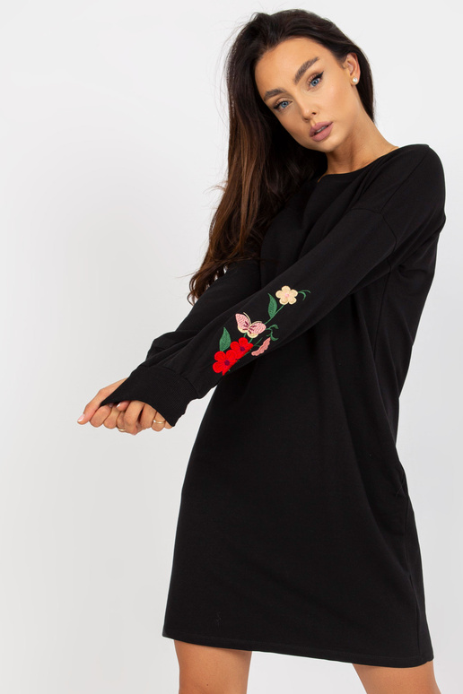 Must tikandi ja taskutega mini dressipluus RUE PARIS