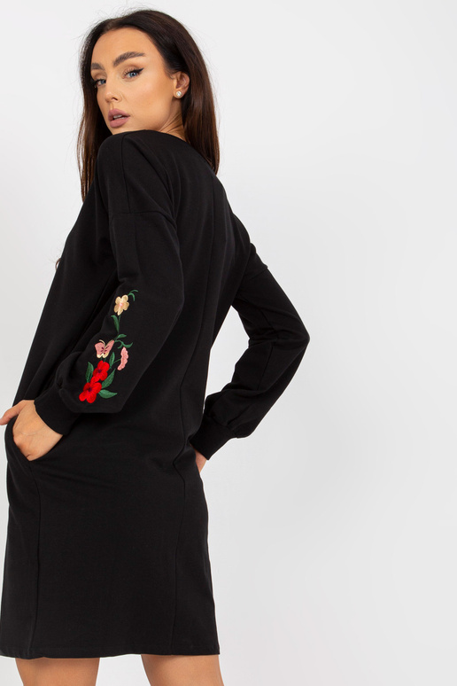 Must tikandi ja taskutega mini dressipluus RUE PARIS