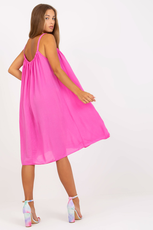 Tumeroosa vabaajakleit viskoosiga...