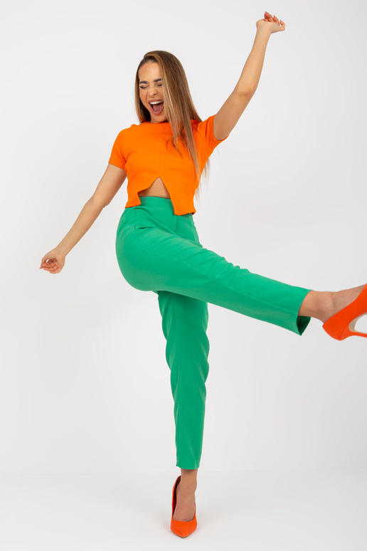 Rohelised naiste kõrge vöökohaga...