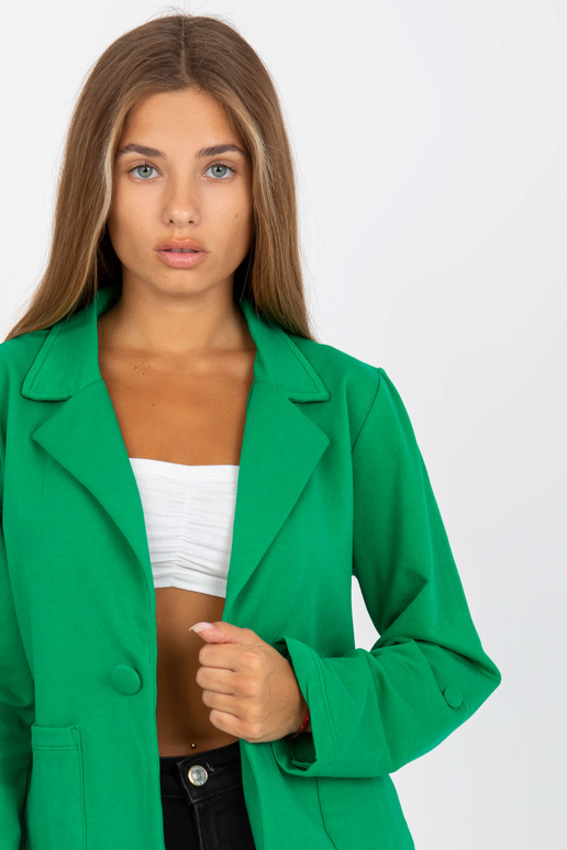 Roheline taskutega dressipluus RUE PARIS