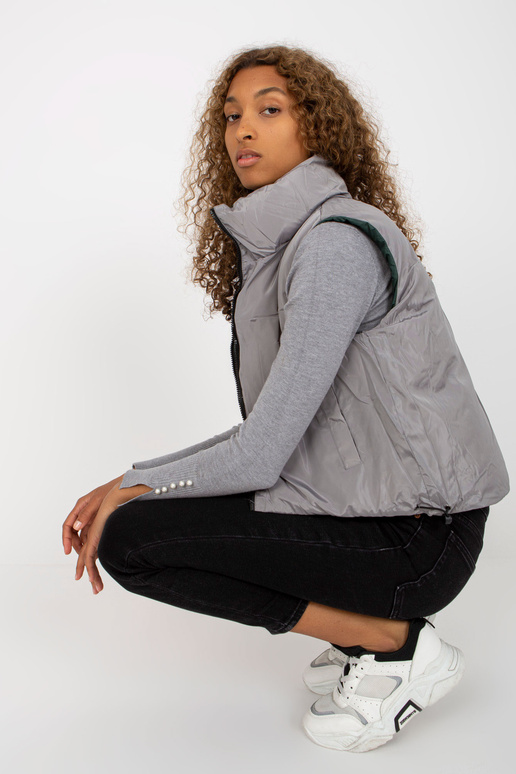 Tumeroheline lühike teppiga sulevest Tumeroheline lühike teppiga sulevest