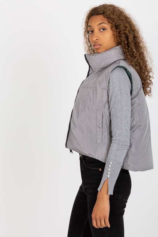 Tumeroheline lühike teppiga sulevest Tumeroheline lühike teppiga sulevest