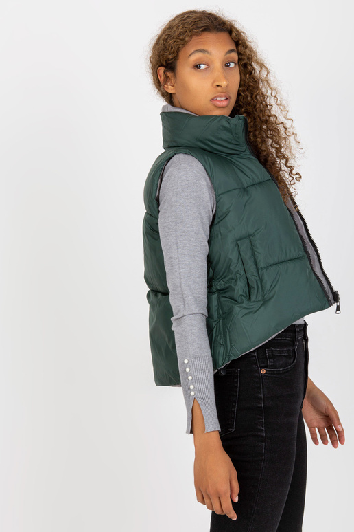 Tumeroheline lühike teppiga sulevest Tumeroheline lühike teppiga sulevest