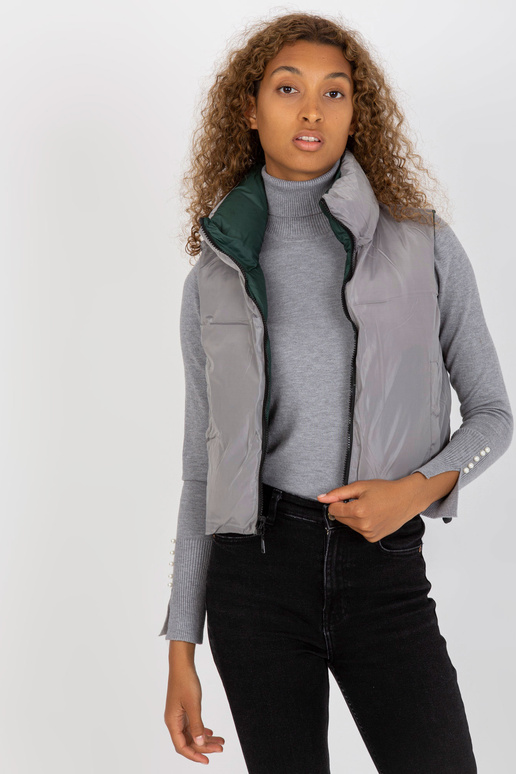 Tumeroheline lühike teppiga sulevest Tumeroheline lühike teppiga sulevest