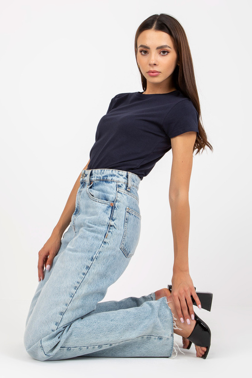 Meresinine tavaline puuvillane t-särk Meresinine tavaline puuvillane t-särk