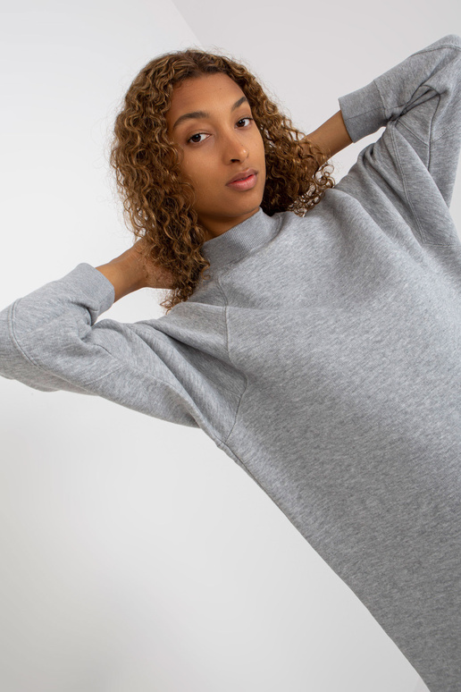 Helehall sirge kaelusega dressipluus Helehall sirge kaelusega dressipluus