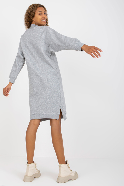 Helehall sirge kaelusega dressipluus Helehall sirge kaelusega dressipluus