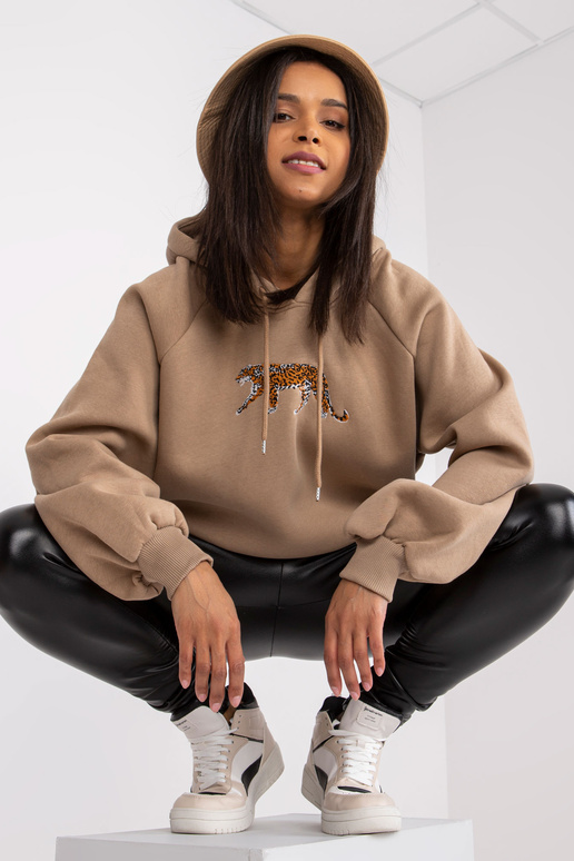 Beež naiste dressipluus Cotton Peggy