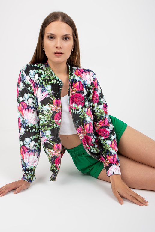 Must veluurist bomber dressipluus...