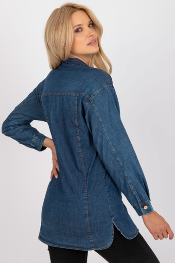 Sinine teksasärk taskutega... 2