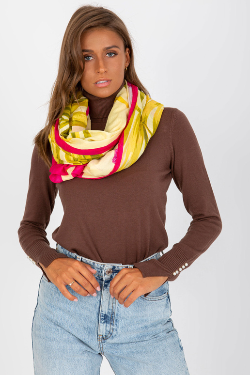 Fuksia puuvillane ümbris trükiga