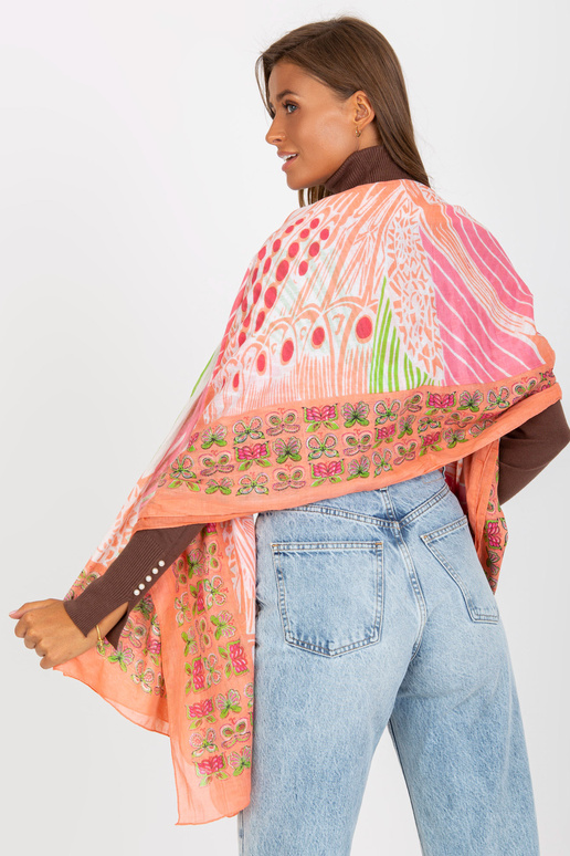 Korallipuuvillane mustriga tropp