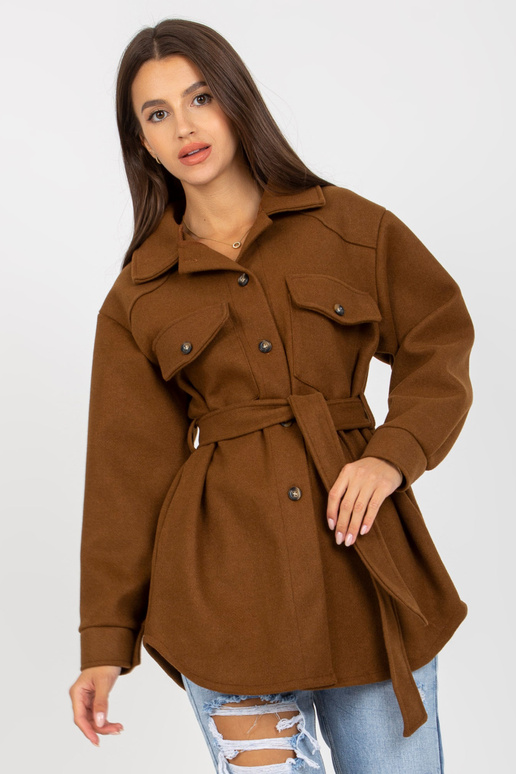 Pruun naiste ühesuuruse ülerõivaste...