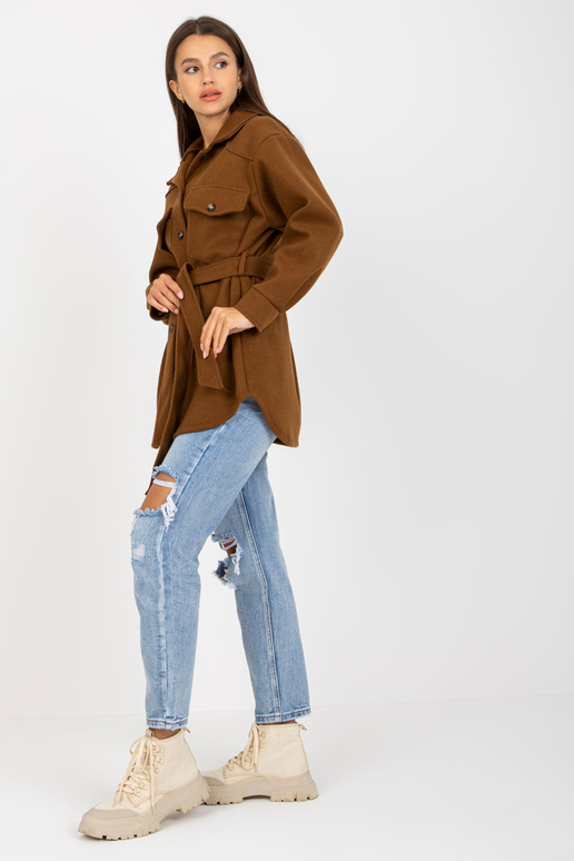 Pruun naiste ühesuuruse ülerõivaste...