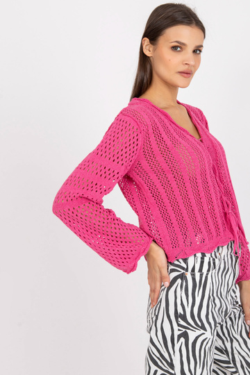 Roosa ažuurne lühike...