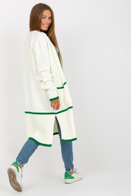 Ecru-roheline taskutega lahtine...