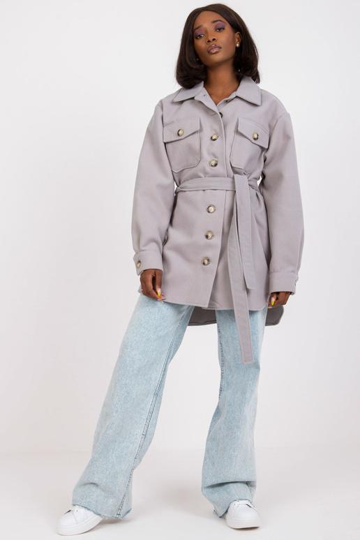 Hall pikk top särk vööga Olesia