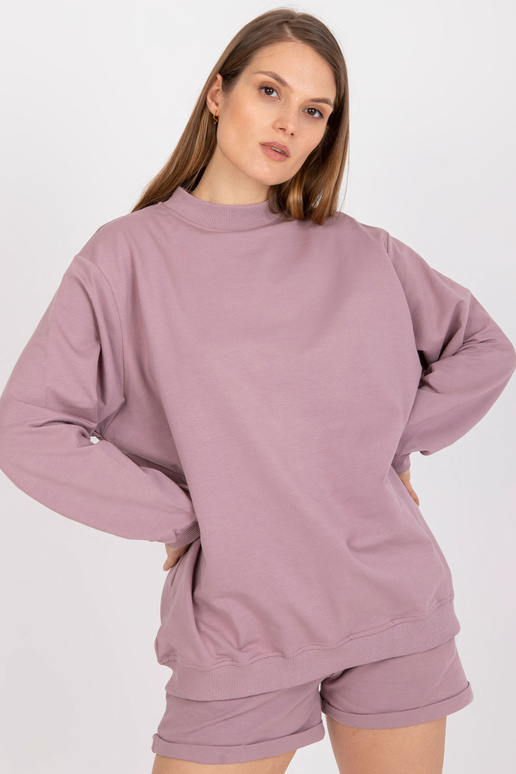 Dirty roosa dressipluus basic oversize