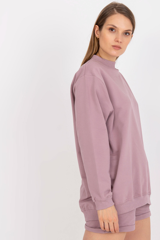 Dirty roosa dressipluus basic oversize