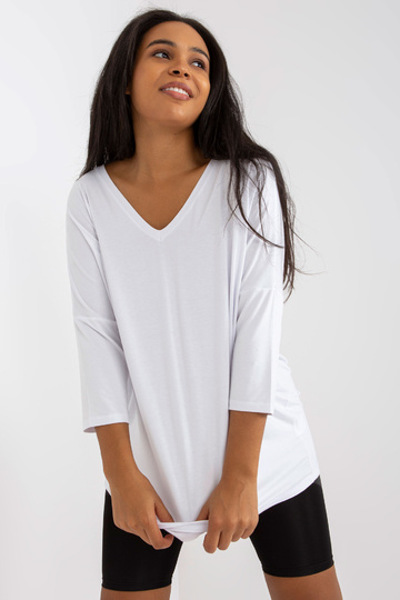 Valge vabaaja pluus...