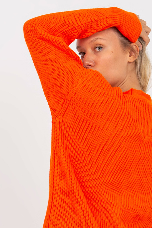 Oranž suurte nööpidega kardigan RUE...