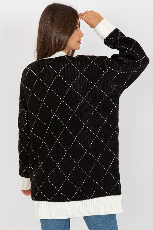 RUE PARIS Must lahtine kardigan