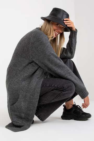 Tumehall pikk kardigan ilma... 2