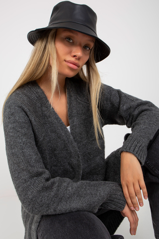 Tumehall pikk kardigan ilma...