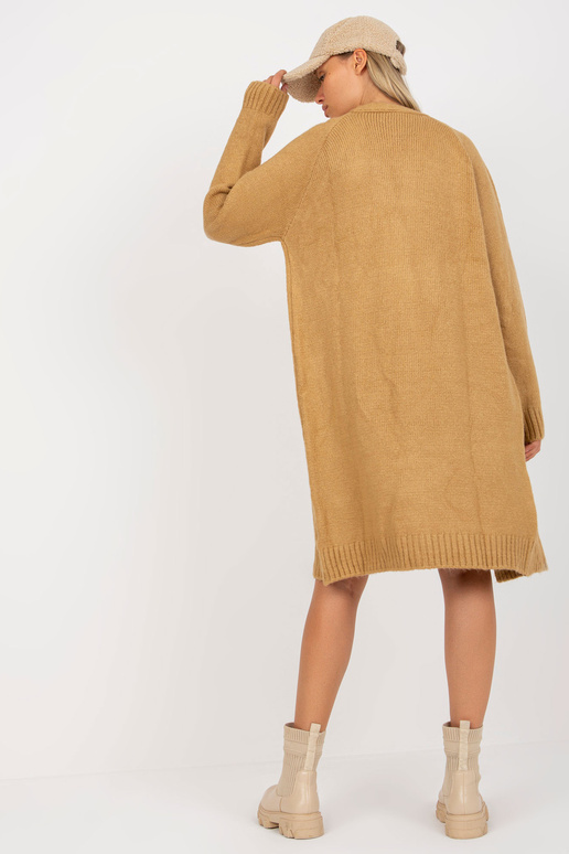 Kaameli pikk oversize kardigan RUE PARIS